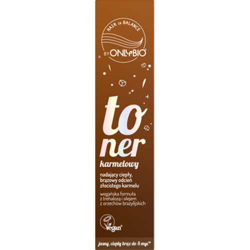 OnlyBio Hair in Balance Toner Karmelowy do Włosów Blond 100ml