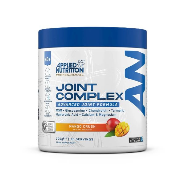 Applied Nutrition Agewell 40+ Joint Complex Kompleks na Stawy w Proszku dla Osób po 40 Roku Życia o Smaku Mango Crush 300g