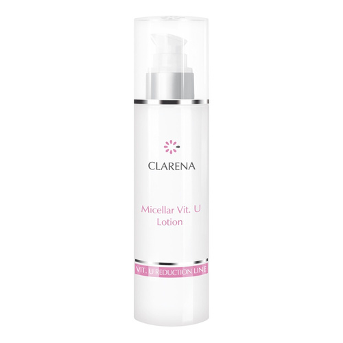 Clarena Vit U Reduction Line Płyn Micelarny z Witaminą U dla Skóry Naczynkowej 200ml