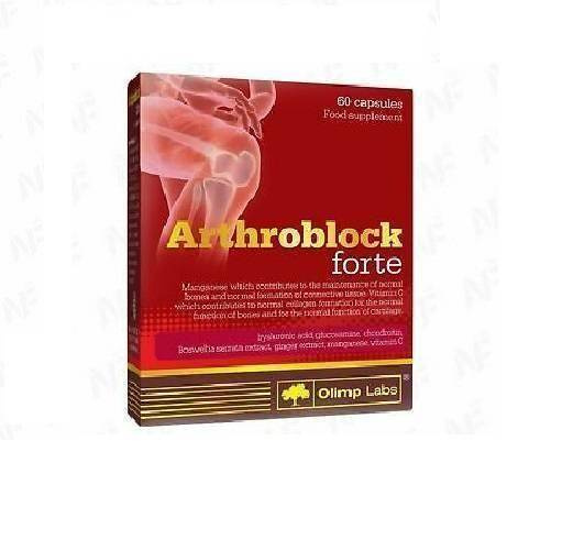 Olimp Arthroblock Forte for Normal Cartilage Function 60 Capsules