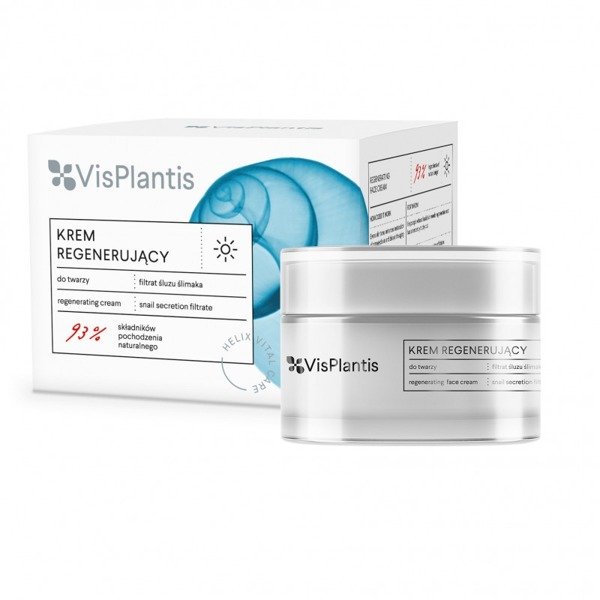 Vis Plantis Regenerating  Cream with Snail Slime Filtrate Day 50ml