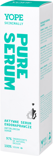Yope Skinimally Pure Serum Aktywne Serum Korygujące 40ml