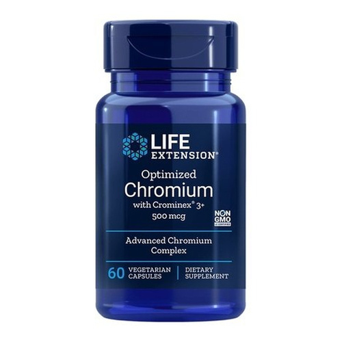 Optimized Chromium with Crominex 3+, 500mcg - 60 vcaps