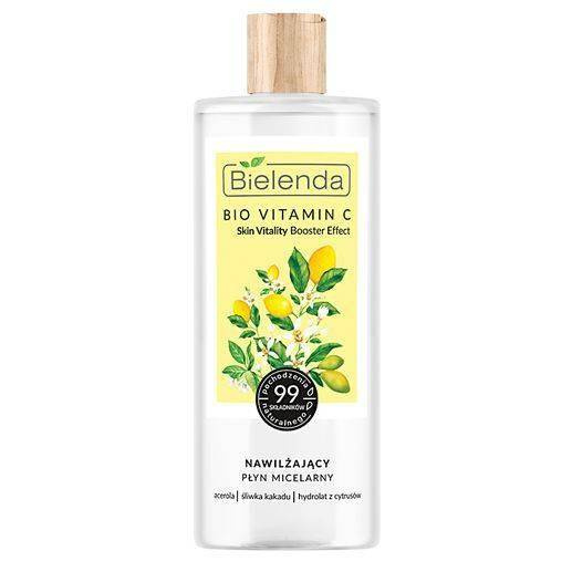 Bielenda Bio Witamin C Nawilżający i Oczyszczający Płyn Micelarny dla Cery Dojrzałej 500ml