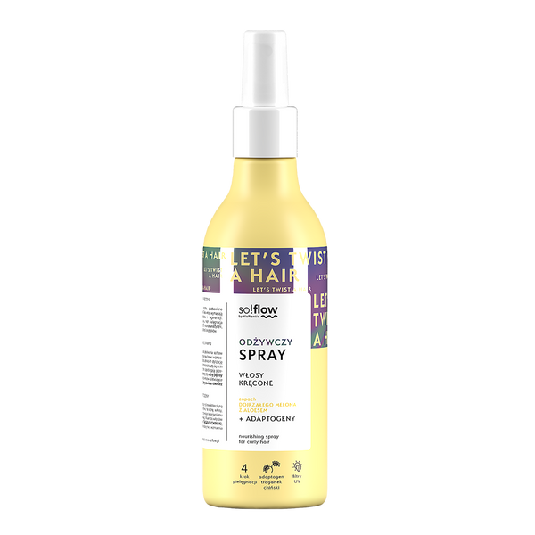 So!Flow Nourishing Spray for Curly Hair with Melon and Aloe Scent 150ml