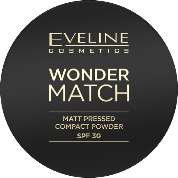 Eveline Wonder Match Matowy Puder Prasowany z Filtrem SPF30 01 Light Beige 8g