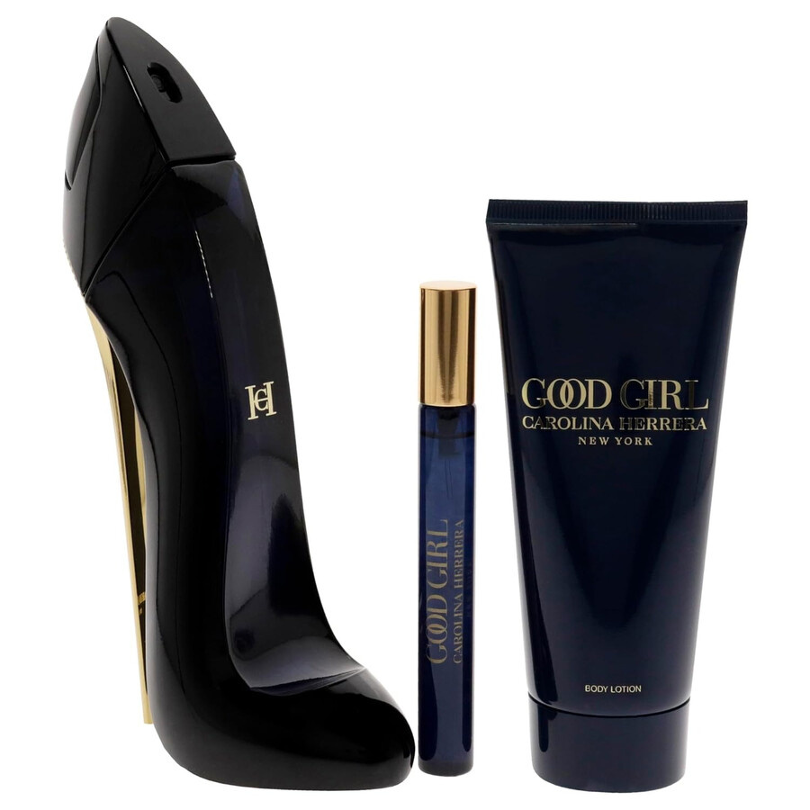 Carolina Herrera Good Girl Gift Set 80ml EDP + 100ml Body Lotion + 10ml EDP Set for Women 1 Piece