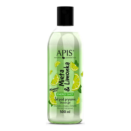 Apis Energy Shot Shower Gel Mint & Lime Summer Edition 500ml