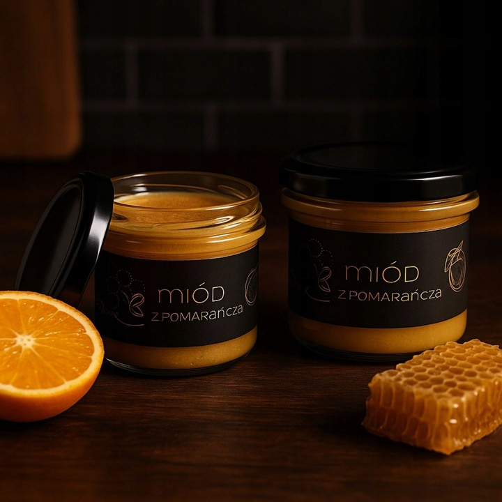 Bona Honey with Orange Natural Delicious Flavor 245g