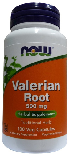 Now Foods Valerian Root 500mg Relaxation and Calmness 100 Vcapsules
