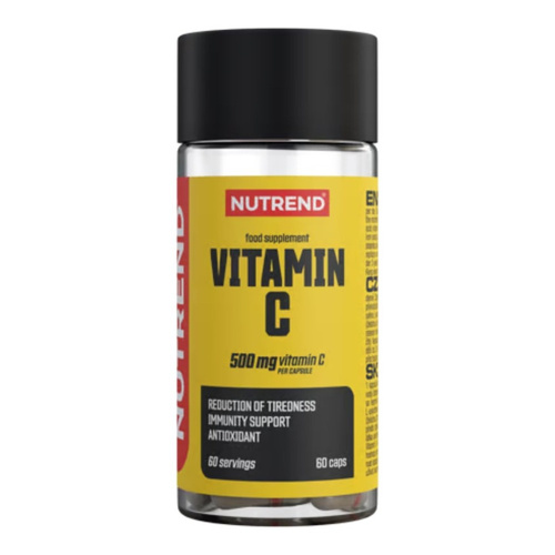 Nutrend Witamina C 500mg na Wsparcie Odporności i Produkcję Kolagenu 60 Kapsułek
