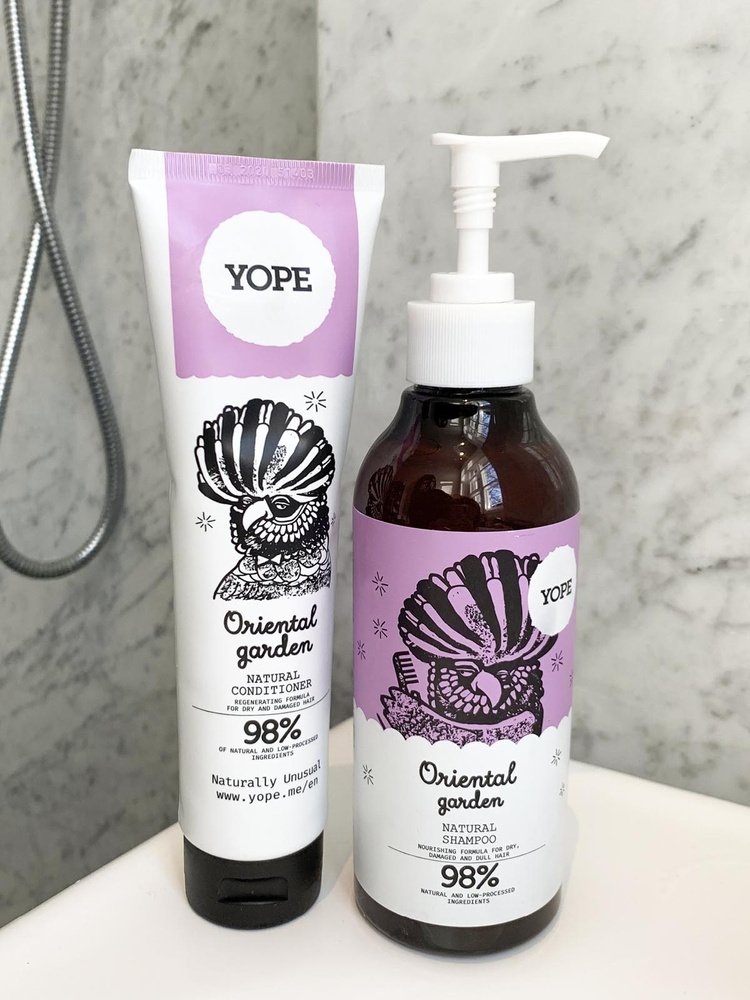 Yope Orientalny Ogród Naturalna Odżywka do Włosów Suchych i Zniszczonych 170ml