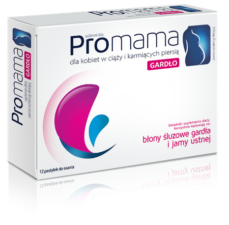 Promama Gardło 12 pastylek do ssania