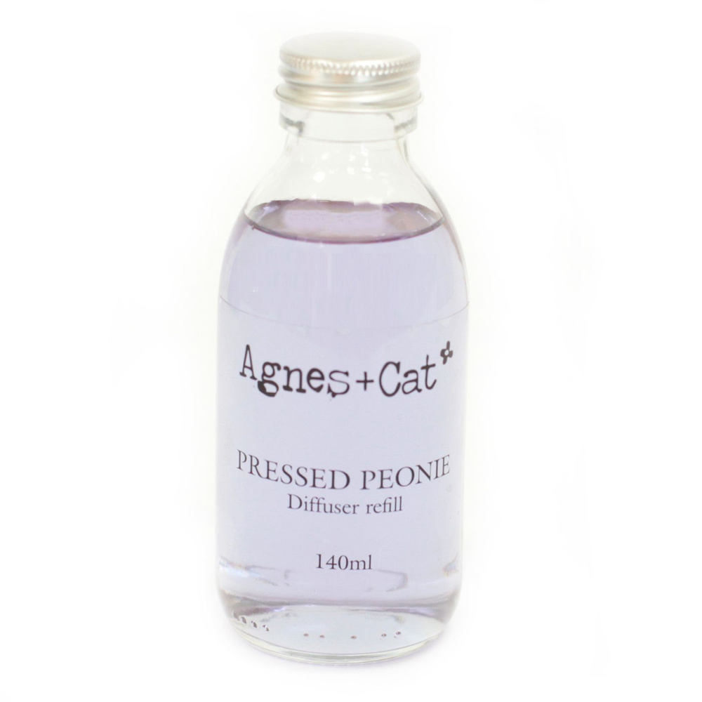 Agnes + Cat Reed Diffuser Refill - Pressed Peonies 150ml