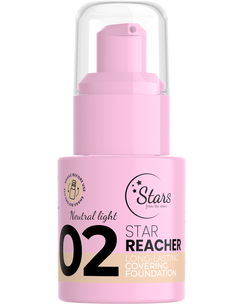 Stars From the Stars Star Reacher Beautifying Covering Fluid No. 02 Neutral Light 20g