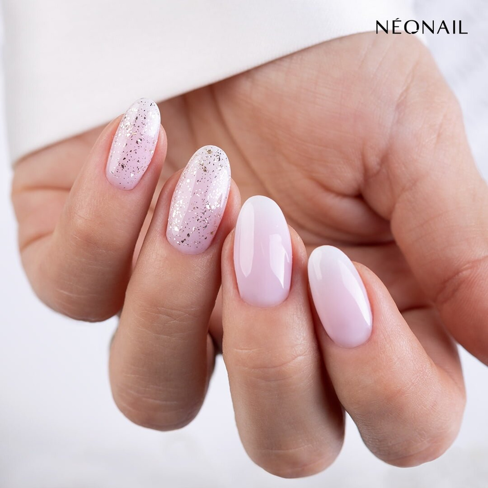 NeoNail UV/LED Soak Off Top Hybrydowy Glow Gold Flakes 7.2ml