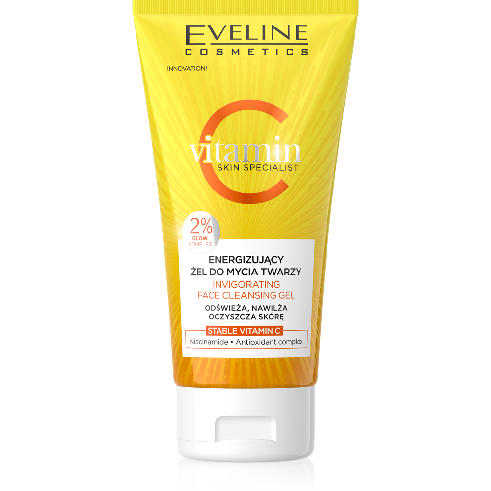 Eveline Vitamin C Skin Specialist Energizujący Żel do Mycia Twarzy 150ml