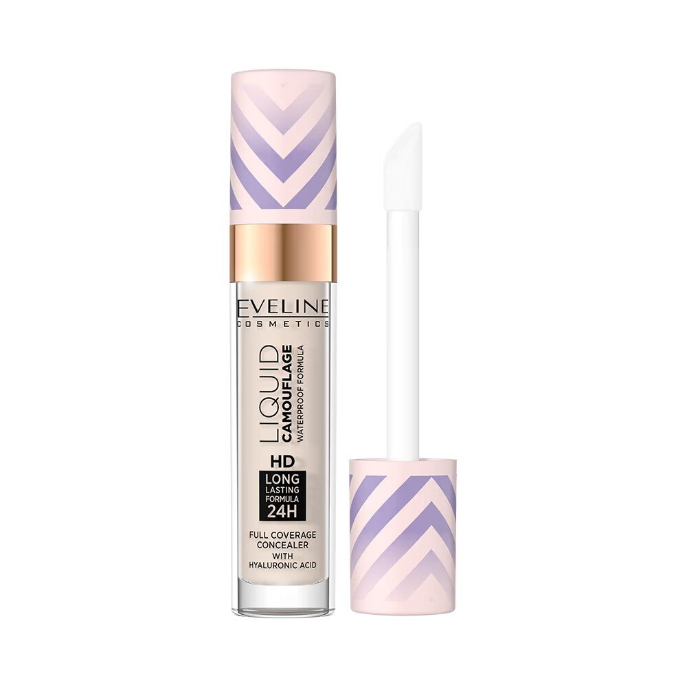 Eveline Liquid Camouflage Waterproof Concealer with Hyaluronic Acid 06 Medium Beige 7ml
