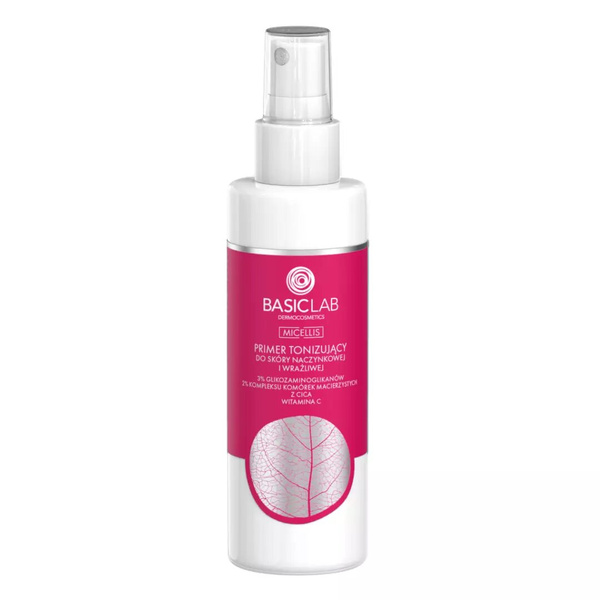 BasicLab Micellis Toning Primer 3% Glycosaminoglycans and 2% Cica Complex 150ml