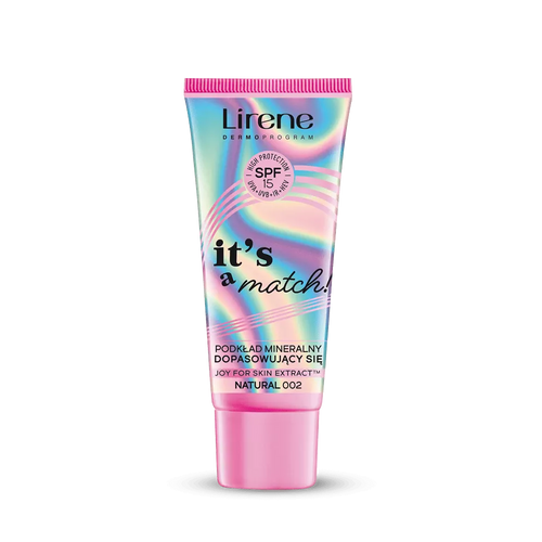 Lirene It's a Match! Mineral Matching Foundation SPF15 002 Natural 30ml