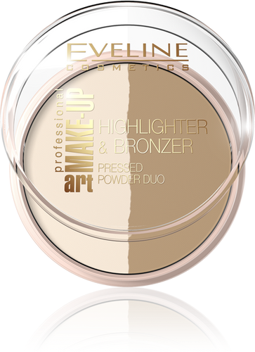 Eveline ART. MAKE-UP POWDER DUO NO 56 GLAM LIGHT