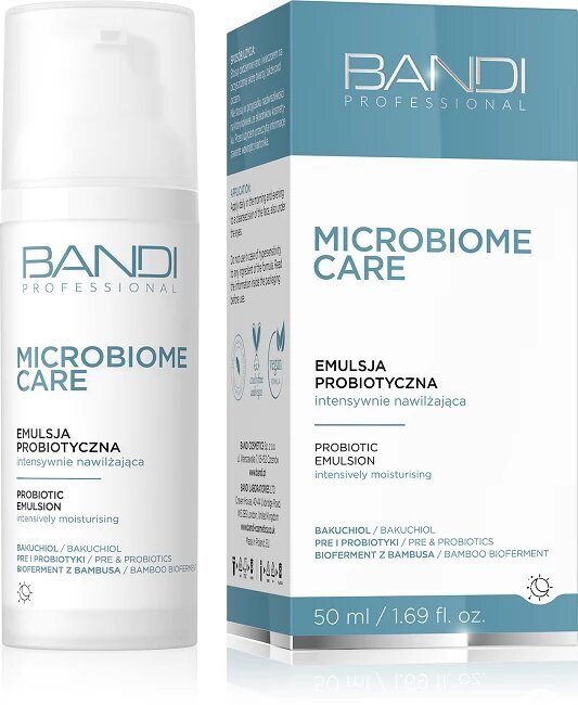 Bandi Microbiome Care Intensywnie Nawilżająca Emulsja Probiotyczna 50ml