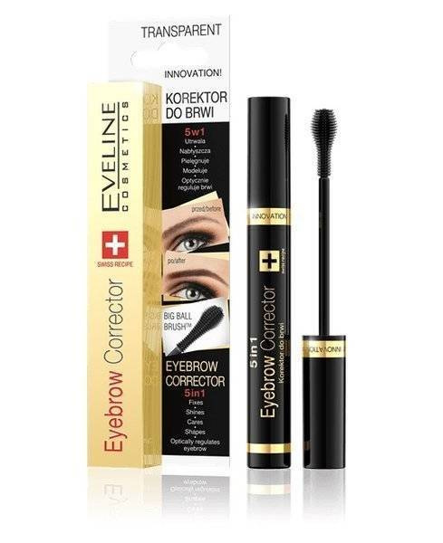 Eveline Eyebrow Corrector Pielęgnujący i Modelujący Korektor do Brwi 5w1 9ml