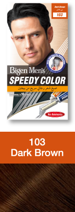 Bigen Speedy Color for Men Farba do Włosów dla Mężczyzn Nr. 103 Dark Brown bez Amoniaku 1 Sztuka