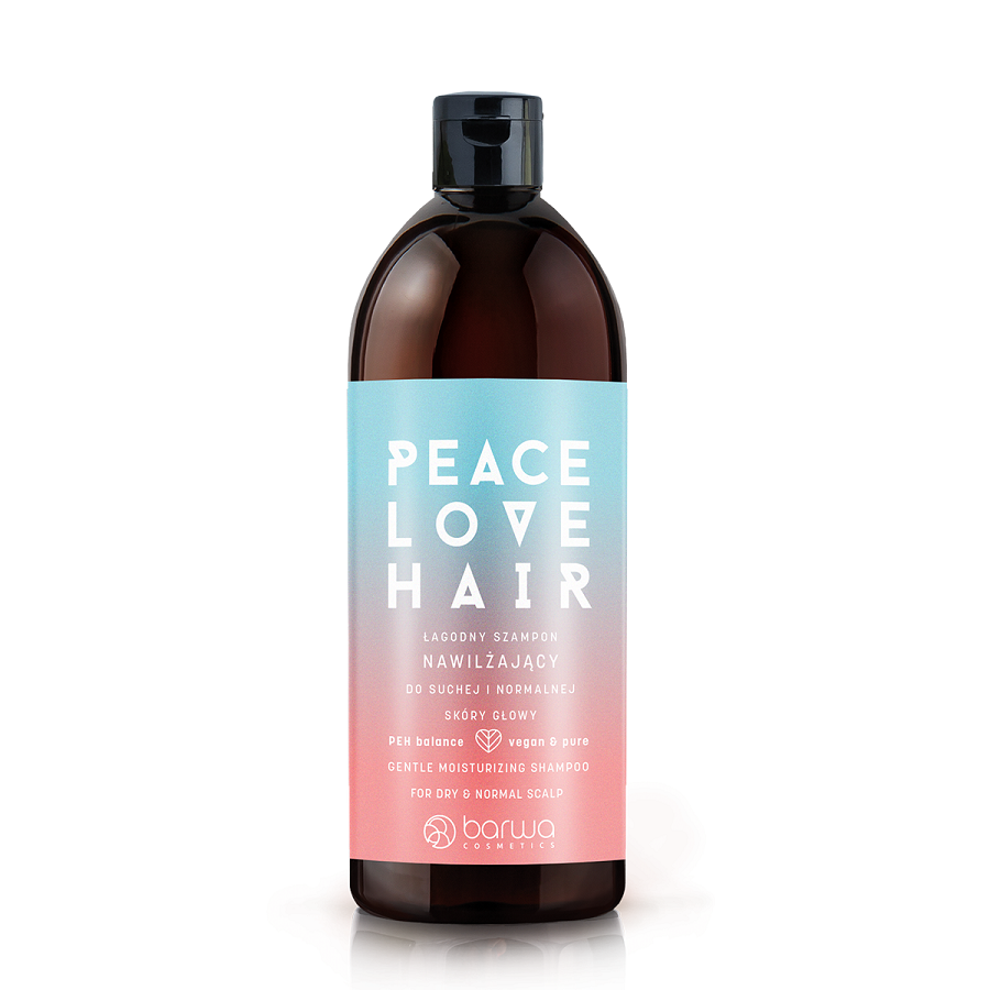 Barwa Peace Love Hair Gentle Moisturizing Shampoo for Dry and Normal Scalp 480ml