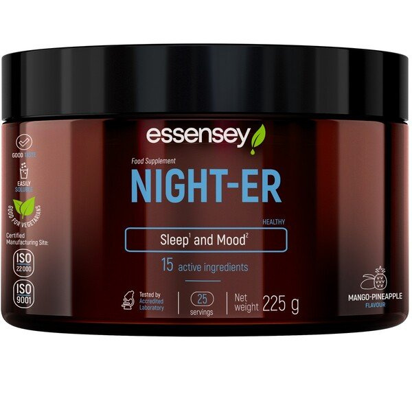 Essensey Night-Er Powder for Healthy Sleep and Stress Resistance 225g