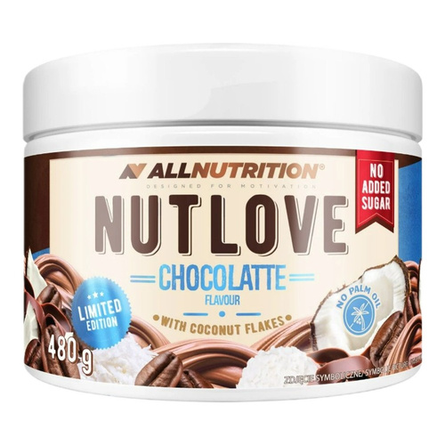 Nutlove, Chocolatte with Coconut Flakes - 480g