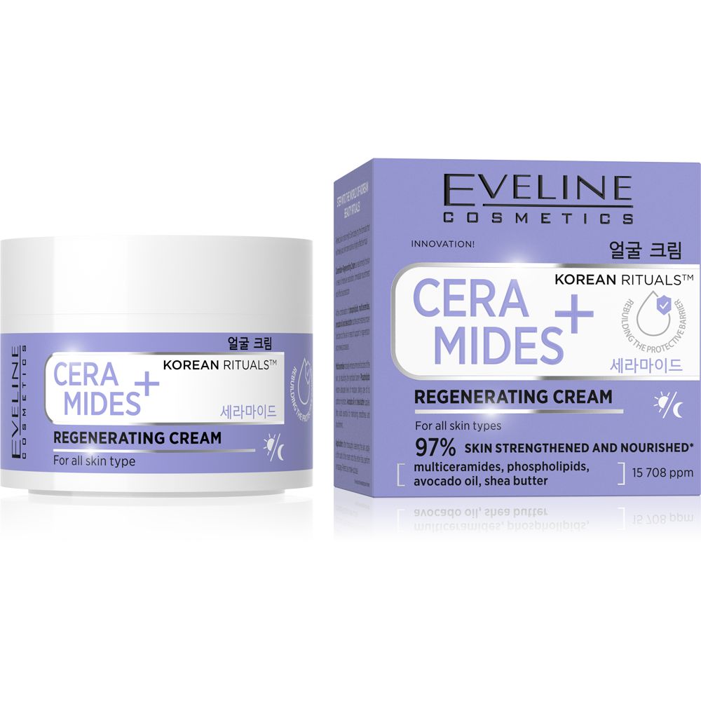 Eveline Korean Rituals Regenerating Cream with Ceramides Day and Night 50ml