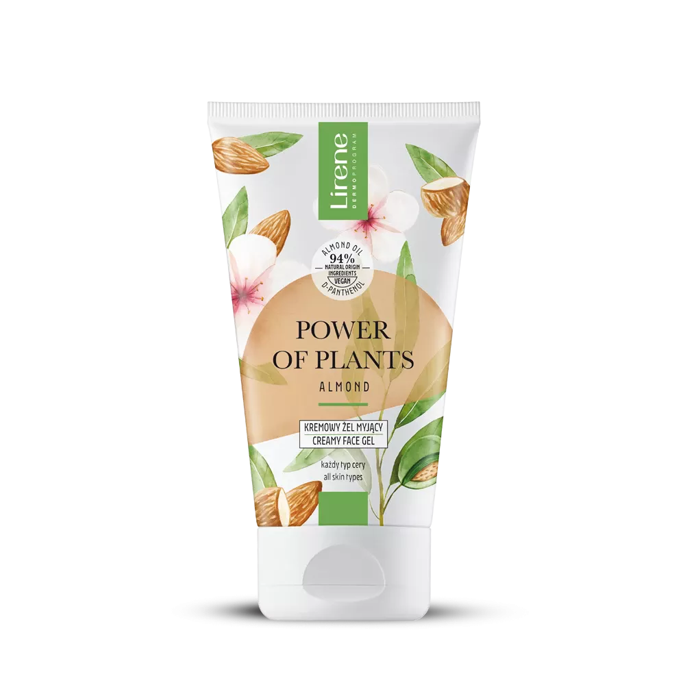 Lirene Power Of Plantis Creamy Cleansing Gel Almond 150ml