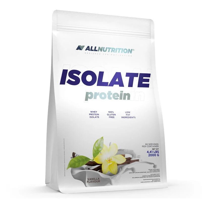 Allnutrition Isolate Protein Odżywka Proteinowa Vanilla 2000g