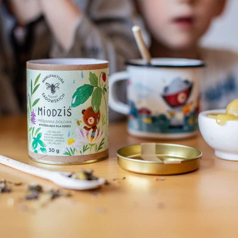 Pasieki Sadowskich Miodziś Herbatka Wyciszająca dla Dzieci 30g