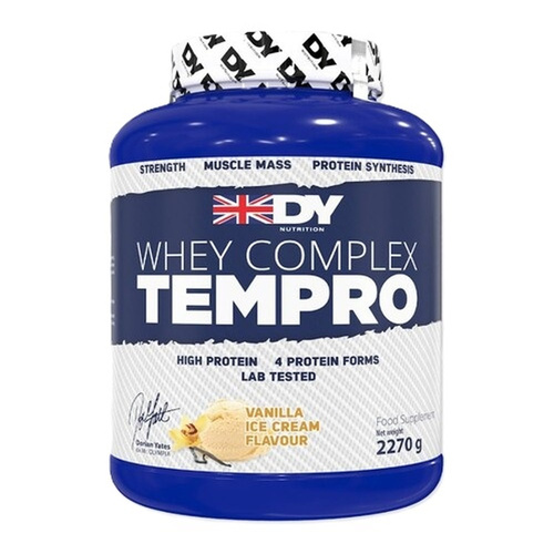 Dorian Yates Whey Complex Tempro Whey Protein Blend, Vanilla Ice Cream 2270g