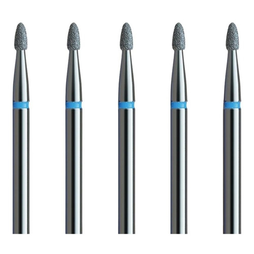 IQ Nails Diamond Nail Drill Bits Short Standard Flames 257.524.016 5 pcs