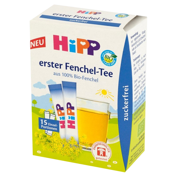 Hipp Bio Herbatka dla Dzieci z Kopru Włoskiego bez Dodatku Cukru 15x0.36g