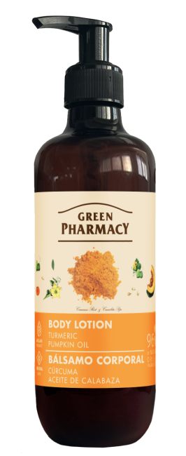 Green Pharmacy Turmeric and Pumpkin Oil Body Lotion 400ml