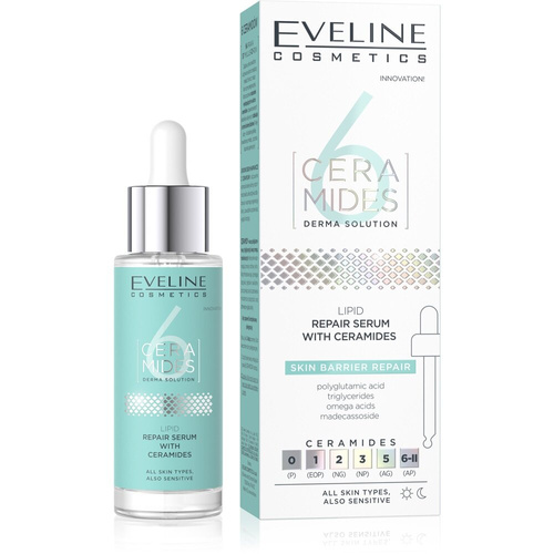 Eveline 6 Ceramides Lipidowe Serum Naprawcze dla Skóry Suchej i Wrażliwej 30ml