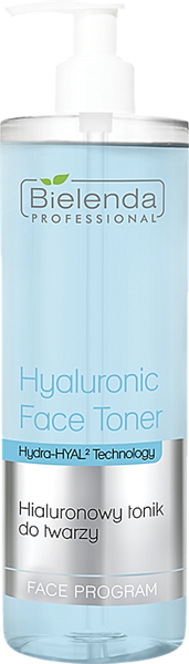 Bielenda Professional Hydra-HYAL2 Technology Hyaluronic Soothing Face Tonic 500ml