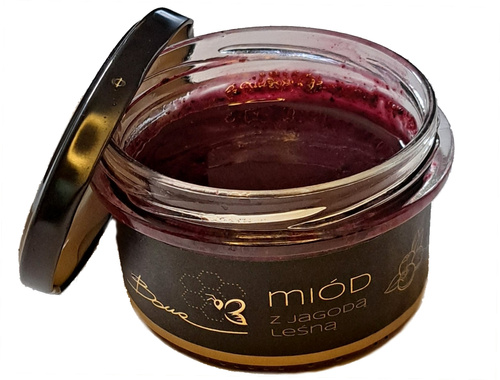 Bona Honey with Forest Berries Natural Delicious Flavor 245g