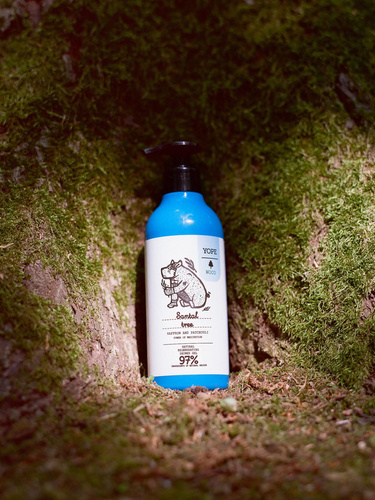 Yope Natural Regenerating Shower Gel with Santal Tree Saffron and Patchouli 400ml