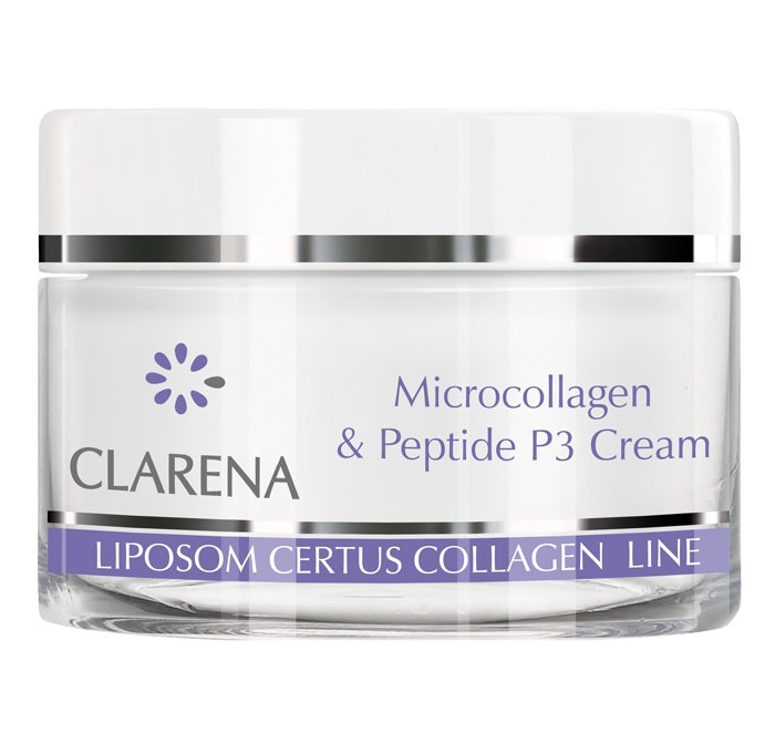 Clarena Liposome Certus Collagen Krem z Mikrokolagenem i Peptydem P3 do Cery Dojrzałej 50ml