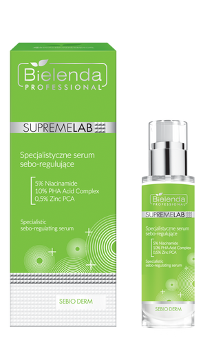 Bielenda Professional SupremeLab Sebio Derm Specialist Regulating Serum for Acne Skin 30ml Best Before 31.10.26
