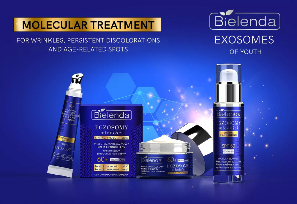 Bielenda Exosomes of Youth Anti-Wrinkle Firming and Brightening Mask 8g