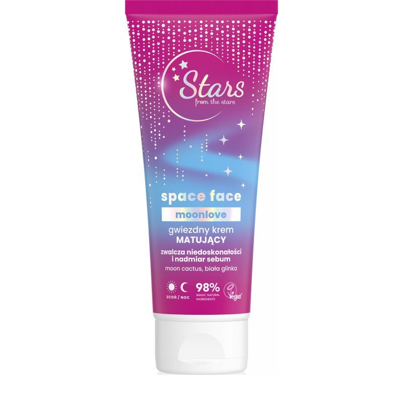 Stars from the Stars Space Face Moonlove Gwiezdny Krem Matujący dla Skóry Tłustej I Mieszanej 50ml