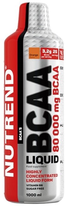 BCAA Liquid, Orange - 1000 ml.