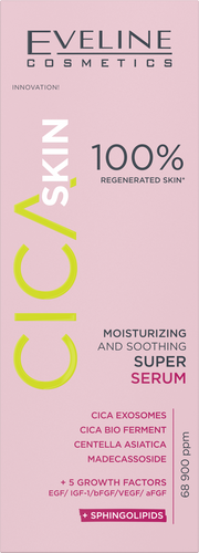 Eveline Cica Skin Super Serum Nawilżająco-Kojące 30ml