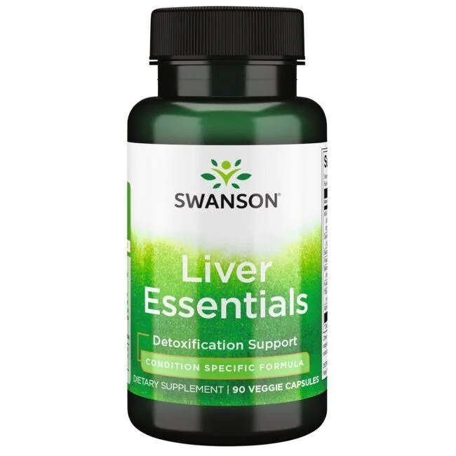 Swanson Liver Essentials Liver Support Formula 90 Vcapsules